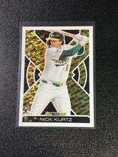 2025 Topps Update Series - Topps Black Gold Nick Kurtz #BG-20 (RC)