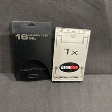 Nintendo Gamecube Gamestop / Mad Catz Memory Card 1x  Joytech 16MB Memory Card