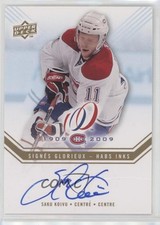 2008 Upper Deck Montreal Canadiens Centennial Set Habs INKS Saku Koivu Auto h1f