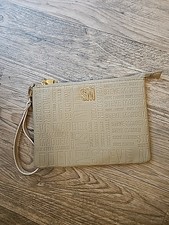 Steve Madden Logo Embossed Wristlet