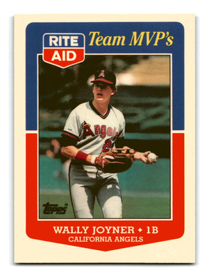 Wally Joyner 1988 Topps Rite-Aid Team MVP's #15 California Angels NM-MINT