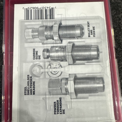Lee .380 ACP 90625 Carbide 3 Die Reloading Set New 380 Pistol Reload ...