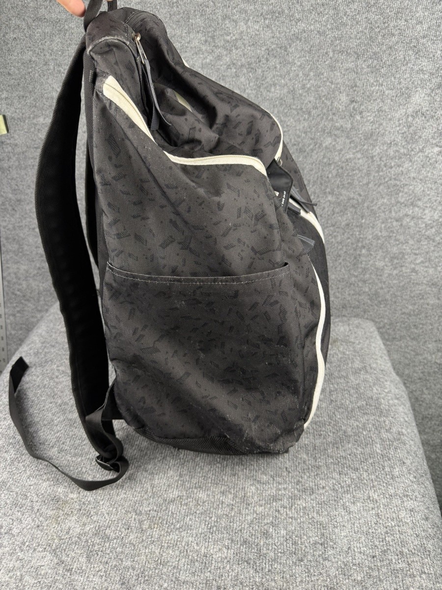 Nike Elite Quad Zip System Backpack Team 2.0 Gray Black Hoops Basketball Max Air View 3
