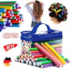 Lockenwickler 48 Stück Papilotten Lockenwickler Locken Ohne Hitze Lockenwickler