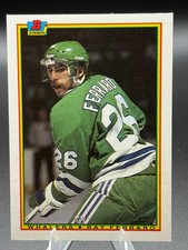 1990-91 Bowman Hockey Ray Ferraro #258 Base Hartford Whalers
