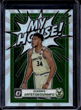 2020-21 Panini Donruss Optic Giannis Antetokounmpo My House Holo Prizm #2 Bucks