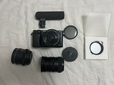 Sony Alpha A6000 24.3MP Digital Camera - Black (Kit with 16-50 mm Power Zoom...