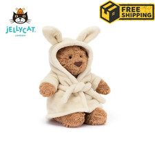 Jellycat Bathrobe Bartholomew Bear NWT-Birthday Gift Cute Toys