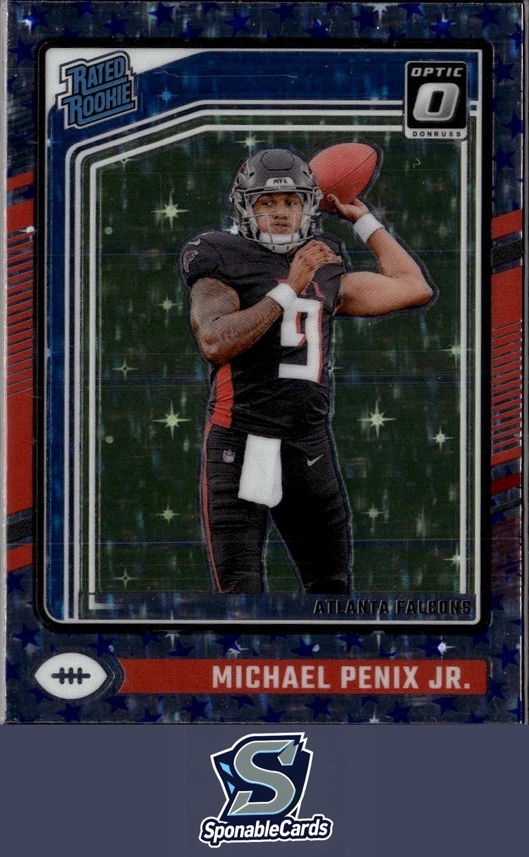2024 Donruss Optic #279 Michael Penix Jr. Stars
