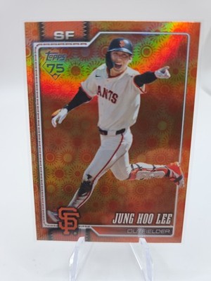 2026 Topps Series 2 - Holiday Foil - #541 - Jung Hoo Lee - San Francisco Giants