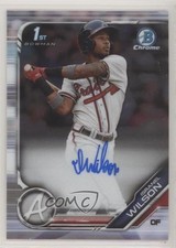 2019 Bowman Chrome Prospect Auto Isranel Wilson #CPA-IW Auto 0c4