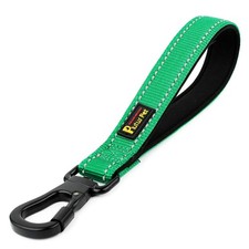 10  Short Dog Leash, Reflective Nylon Padded Handle, Strong Traffic Leash wit...