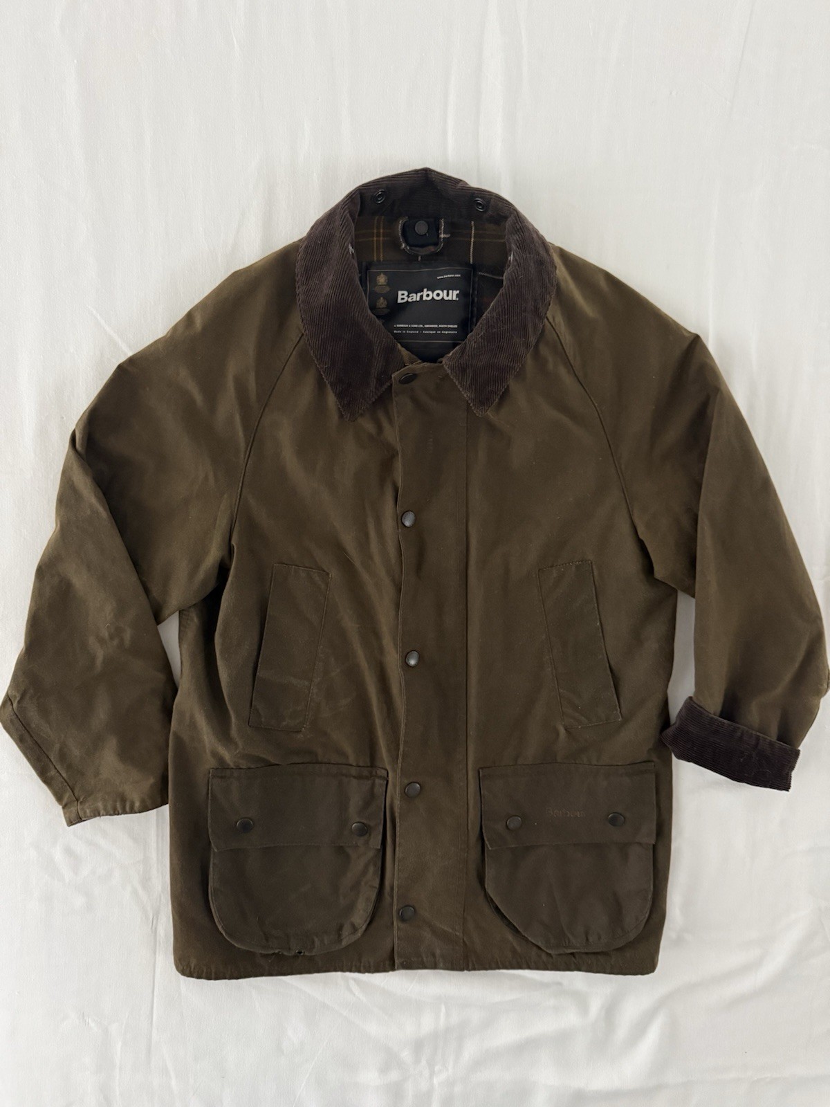 Barbour Women’s Basic Bedale Jacket Size Small Ol… - image 1