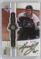 2022-23 Upper Deck Ultimate Collection Emblems Gold 1/25 Keith Primeau Auto 0nr3