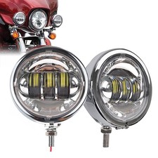 4.5 Inch LED Passing Light Motorcycle Fog lights with 4.5 Inch Housing Bucket...