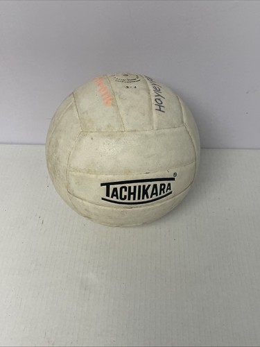 Tachikara SV-5WS Sensi-Tec Microfiber F-8 Composite Volleyball White Pre Owned - Picture 2 of 5