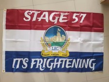 Linfield Loyalist Flag 5ft by 3ft - Shirt Scarf Badge Poster Glasgow Rangers