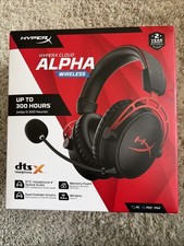 HyperX Cloud Alpha Wireless DTS Headphone - B...