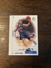 1998-99 SP Authentic - Rookie F/X Matt Harpring #105 /3500 (RC) Magic NBA Card. rookie card picture