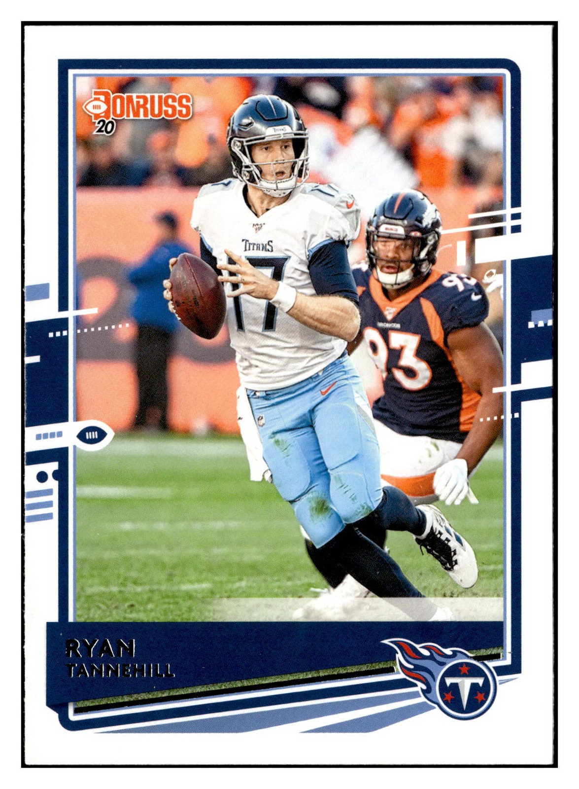 Ryan Tannehill 2020 Donruss #246 Tennessee Titans Football Card *301