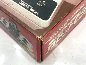 EPOCH TV GAME Cassette Vision Console with Box, Manual & Cables Working Japan