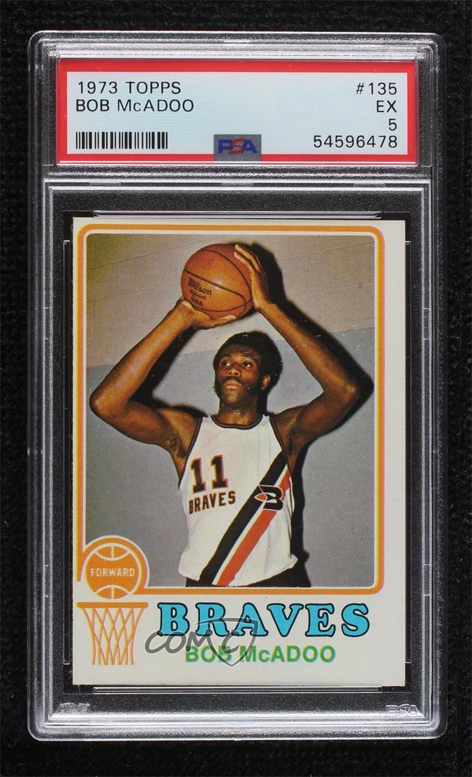 1973-74 Topps Bob McAdoo #135 PSA 5 HOF 02kp