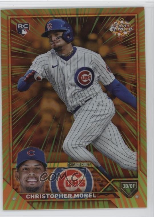 2023 Topps Chrome Update Radiating Rookies Christopher Morel #RR-21 RC 2gv