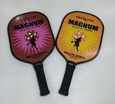 Pickleball Pro Lite Magnum Graphite Stealth Blaster Paddle Racquets Lot of 2