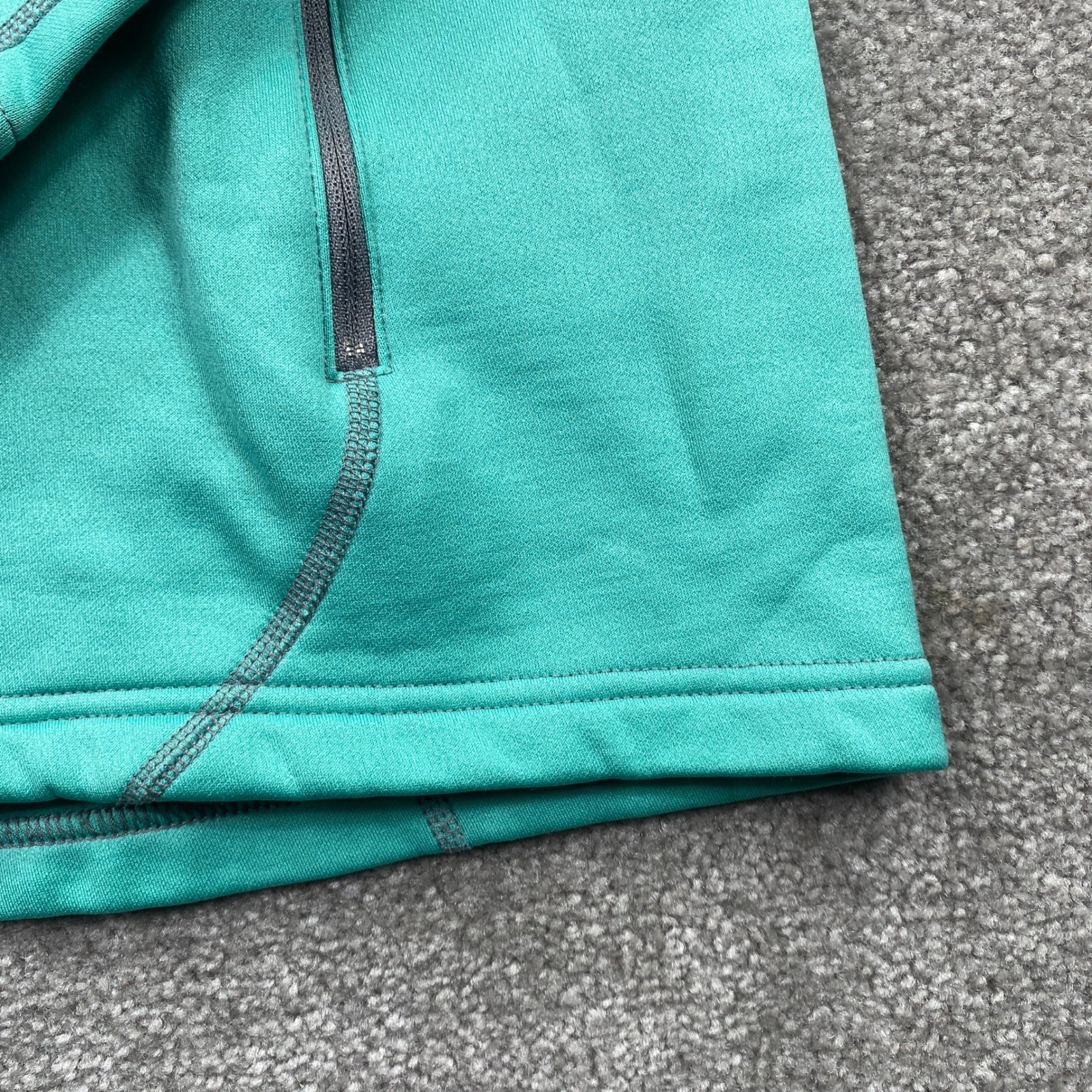 Peter Millar Warmth Element Jacket Teal Gray Full… - image 3