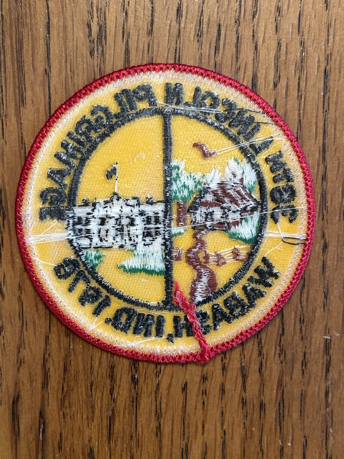 1978 38th Lincoln Pilgrimage Patch - Boy Scouts - Wabash, IN
