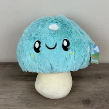 Squishable Mini Turquoise Mushroom Stuffed Plush Toy  Soho Kawaii Beanbag TAGS