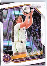2025 Panini Prizm WNBA - Alissa Pili #78 White Seismic Prizm