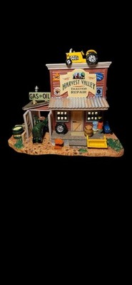 Lemax Carole Towne Collection Harvest Valley Tractor Repair 2010