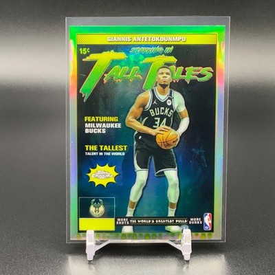 2025-26 Topps Chrome - Tall Tales Giannis Antetokounmpo #TT-2 Refractor TTC4288
