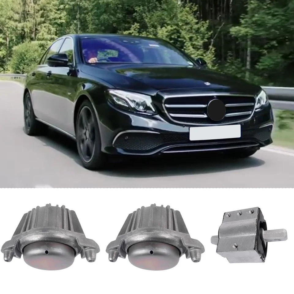 Engine Mounts & Transmission Mount for Mercedes-Benz CLS C-Class C204 S204 W204 - Image 3 of 4