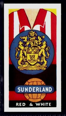 LAMBERTS 1958 FOOTBALL CLUBS & BADGES - #23 - SUNDERLAND