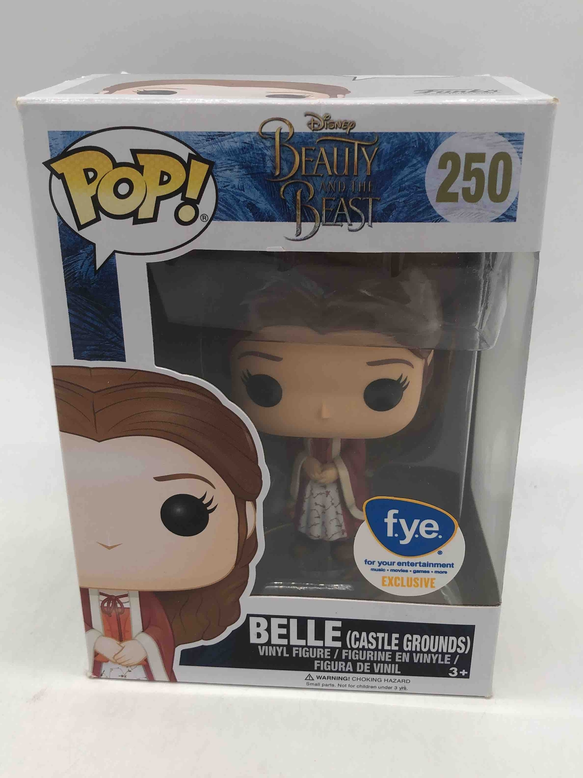 Funko Pop! Terrenos Del Castillo De La Bella Y La Bestia De Disney #250 Dañados
