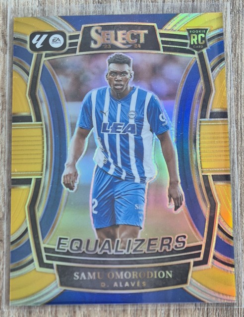 2023-24 Panini Select Samu Omorodion Aghehowa RC/10 Gold Equalizers Prizm Rookie