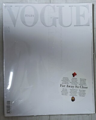 VOGUE Magazine Italia April 2020 The #WhiteCanvas issue #836 Brand New Sealed