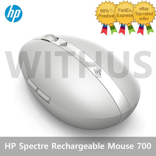 HP Spectre Mouse 700 Rechargeable Bluetooth Wireless Mouse_Natural Silver - Picture 1 of 7