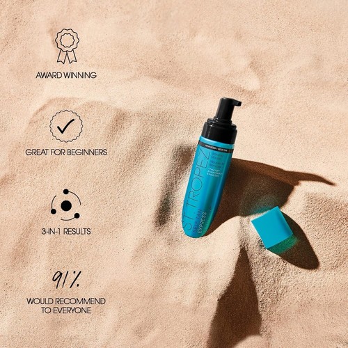 Self Tan Express Mousse - Fast-Acting Vegan Tanner with Streak-Free Finish - Picture 9 of 12