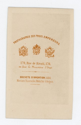 PHOTO vintage CDV Photographie des trois empereurs MURIEL, Eugène PELLETAN - Picture 2 of 2