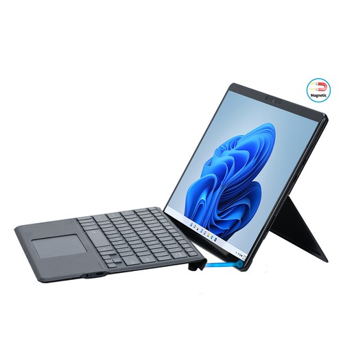 For Microsoft Surface Pro 11 10 9 8 7 6 5 4 X Rechargeable Detachable Keyboard - Picture 4 of 24
