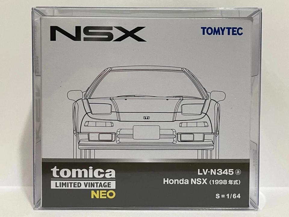 Tomica Limited Vintage Neo Tomytec LV-N345a Honda NSX Diecast Modelo Coche Coleccionar Foto 2 de 3