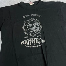 Y2K Barneys Amsterdam Graphic Tee Size XL