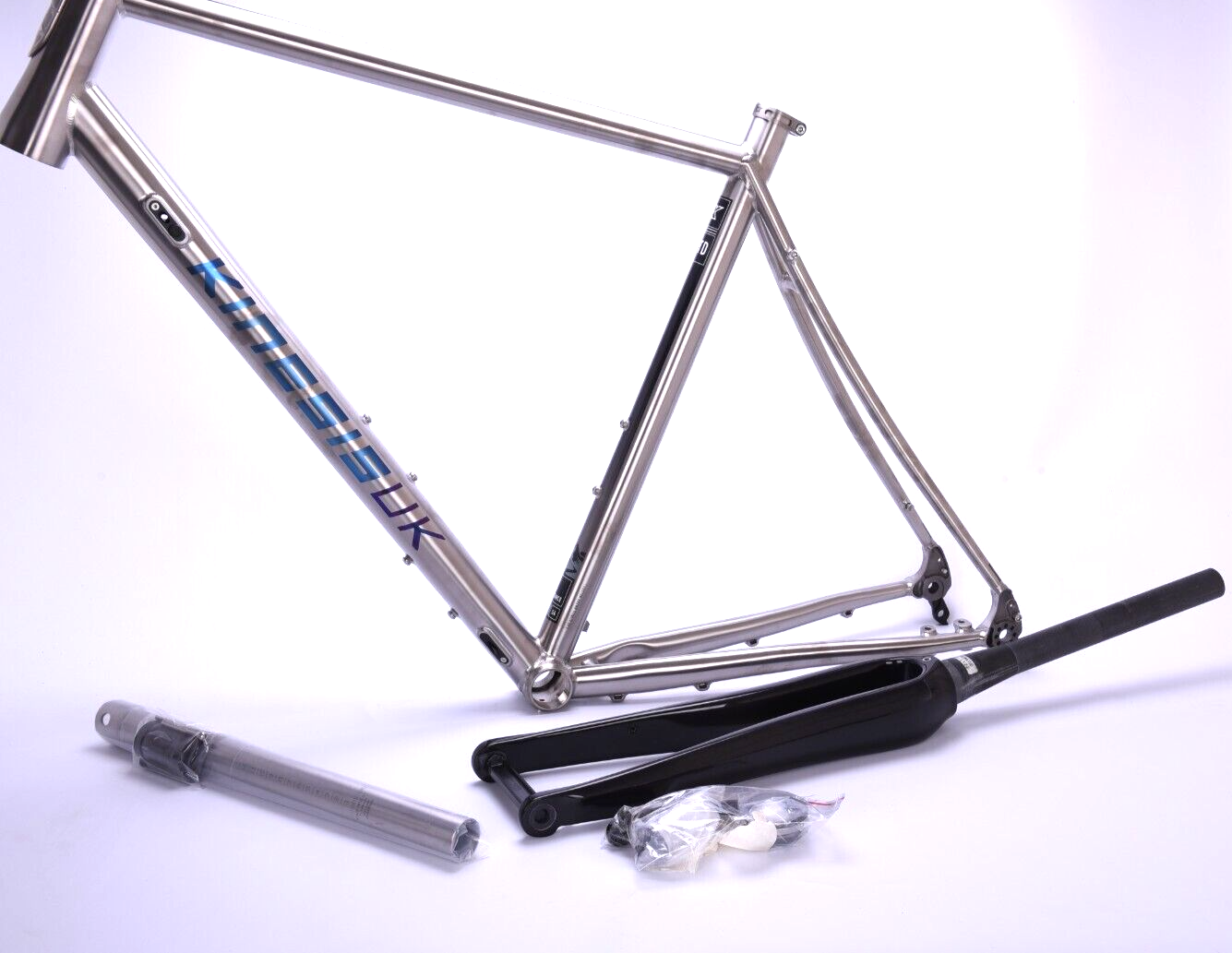 titanium road disc frame