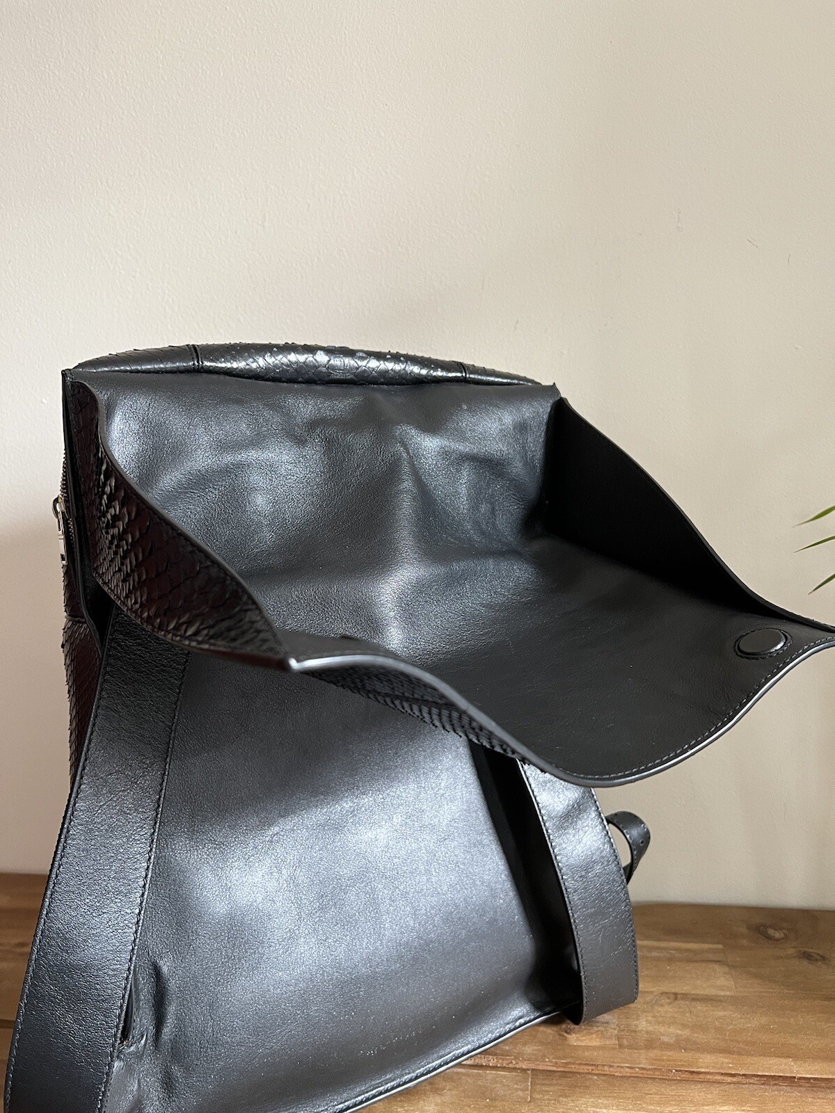 Balenciaga - Phileas Backpack - Python - Men - Wo… - image 18