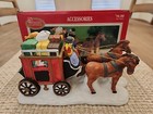 Vintage Dickens Collectables Accessory Hand Painted Carriage And Pair — photo 2