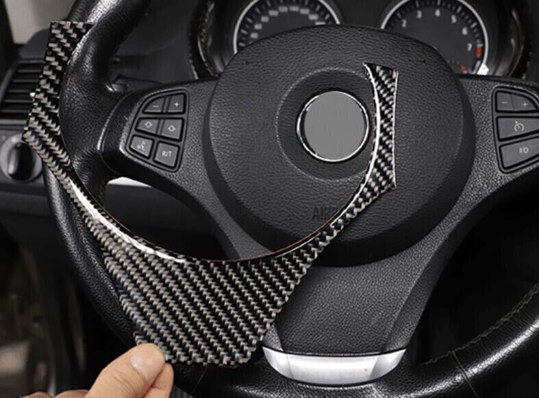 For BMW X3 E83 Cover Trim 20062010 Steering Wheel Sheet Panel Real