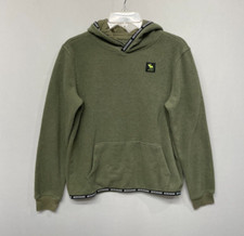 Abercrombie Kids Pullover Hoodie Sweatshirt Size 13/14 Olive Green B327 -28